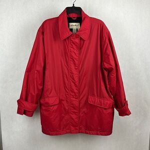 Vtg Eddie Bauer Polartec Lined Jacket Coat Windbreaker Size XL